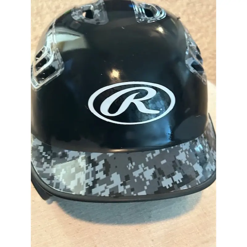 Used 6 7/8 - 7 5/8 Rawlings S80X2S Batting Helmet