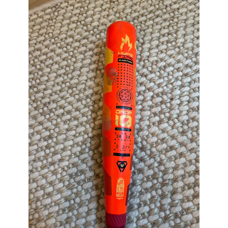 2025 Easton Hype Fire Composite USSSA Certified Bat (-10) 20 oz 30" (Used)