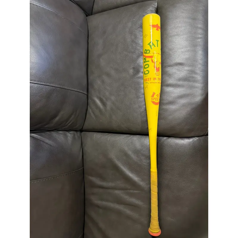 2025 Combat MFG Spec A1 Alloy BBCOR Certified Bat (-3) 29 oz 32" (Used)