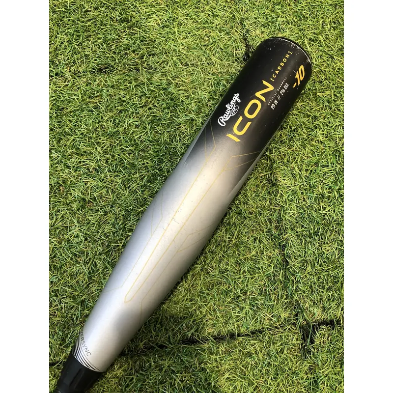 2023 Rawlings Icon Composite Bat USABat Certified (-10) Composite 19 oz 29" (Used)