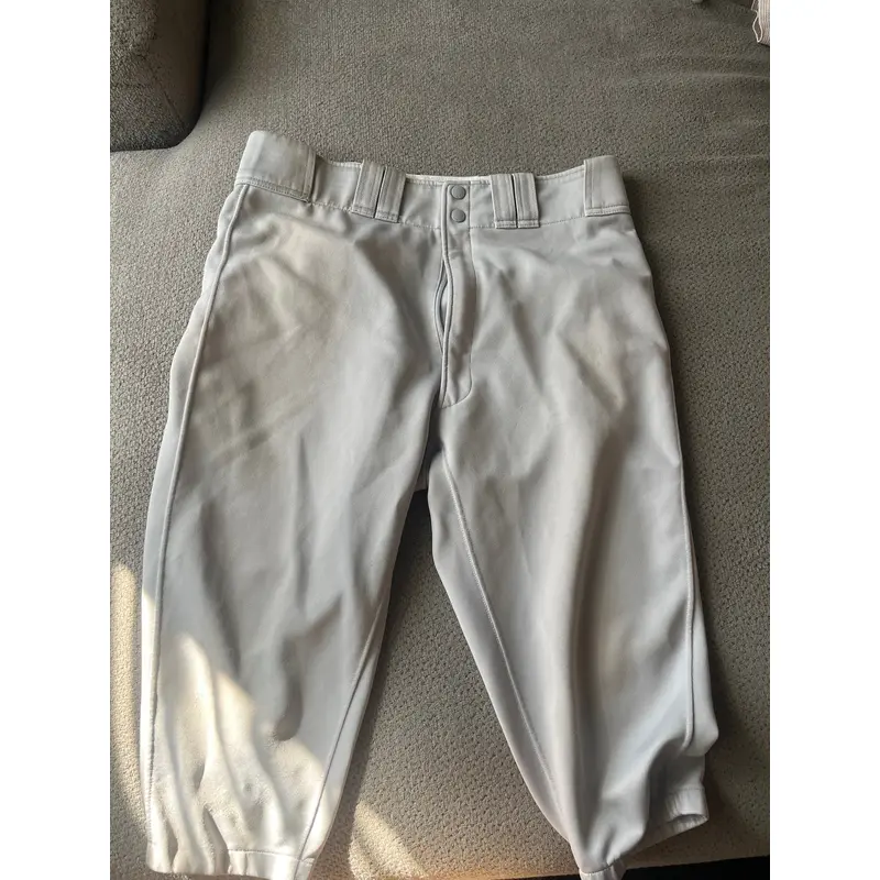 Gray Men's Adult XL Mizuno Game Pants (Used)