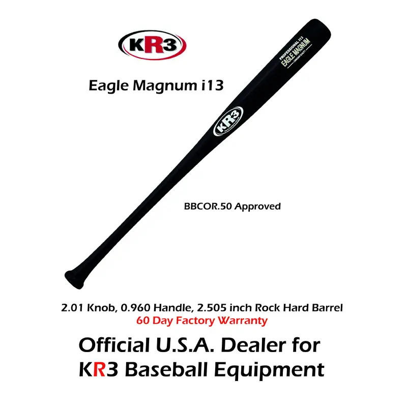 New KR3 PRO i13 Eagle Magnum Wood 33inch Composite Wood Bat (-3) 30.5 oz