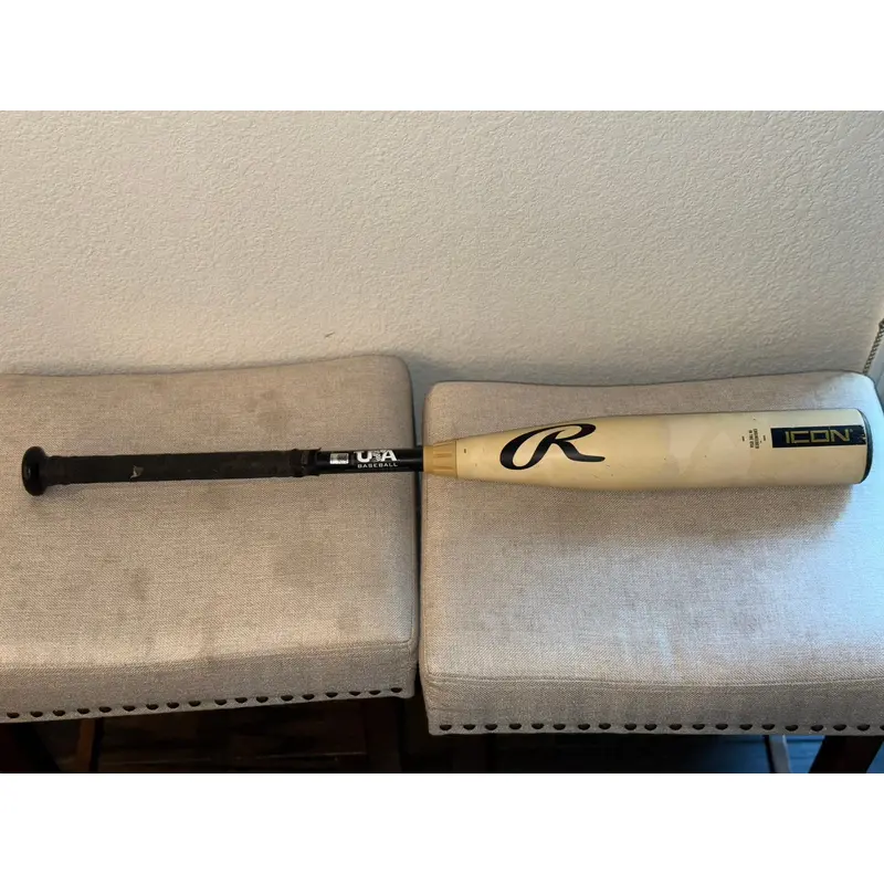 2025 Rawlings Icon Composite USABat Certified Bat (-10) 19 oz 29" (Used)