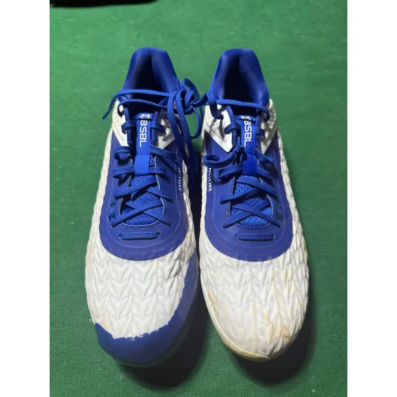 Baseball Cleats Size M 12.0 Under Armour  BOBBY WITT JR. Metal (Used)