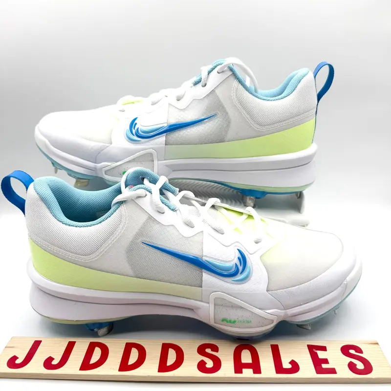 Nike Force Trout 9 Pro Metal Baseball Cleats Fresh Pack FQ7941-100 Mens Sz 9.5