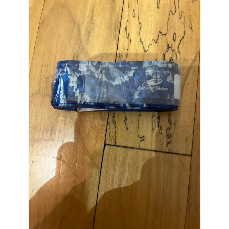 (New) Lizard Skin Camo Royal Blue .5 Mm Bat Grip