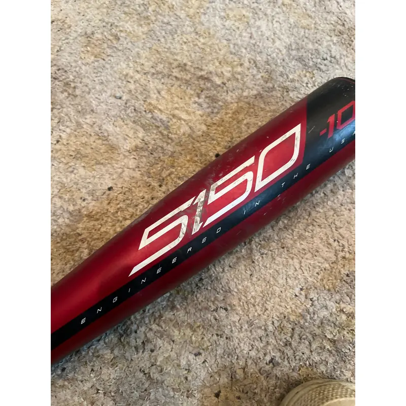 2019 Rawlings 5150 Alloy USABat Certified Bat (-10) 20 oz 30" (Used)