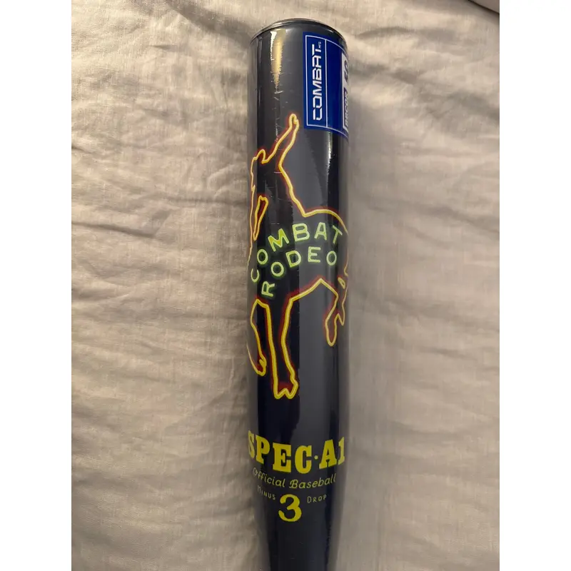 Combat MFG Rare Midnight Rodeo Saddle Up SPEC-A1 BBCOR Bat 33/30 NIW
