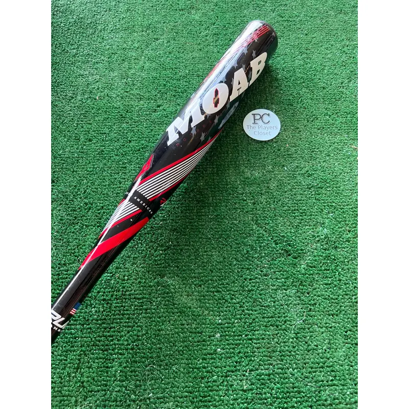 Used USSSA Certified Rude American MOAB Alloy Bat -10 20OZ 30"