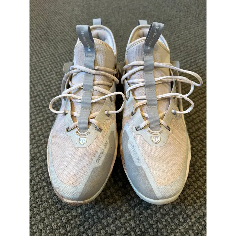 White Men's Size M 11.0 (W 12.0) Nike Low Top Force Zoom Trout 9 Elite (Used)