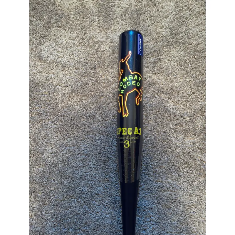 2025 Combat MFG Spec A1 Alloy BBCOR Certified Bat (-3) 31 oz 34" (New)