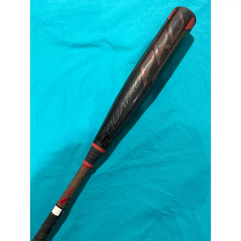 Used 2021 Rawlings Quatro Pro Bat BBCOR Certified (-3) Composite 29 oz 32"