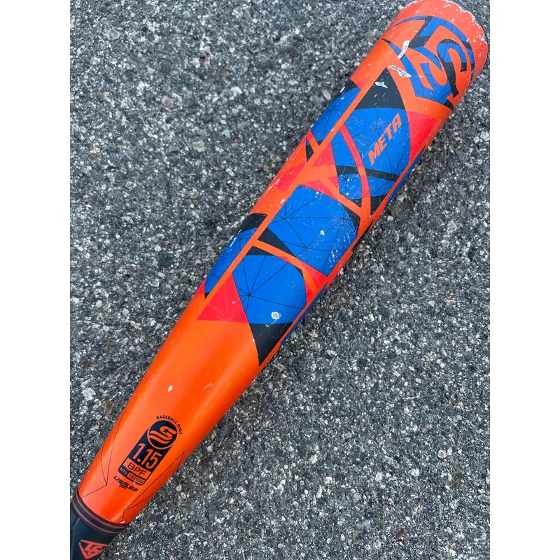 Used 2022 Louisville Slugger Meta Bat USSSA Certified (-10) Composite 20 oz 30"