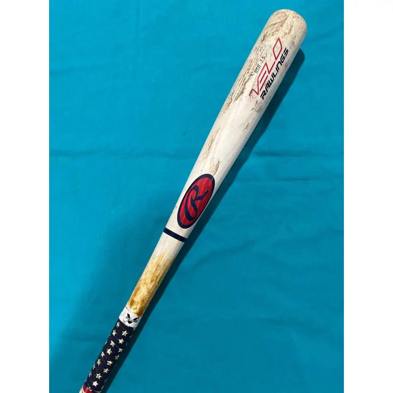 2019 Rawlings Velo Bat USABat Certified (-7.5) Ash 20.5 oz 28" (Used)