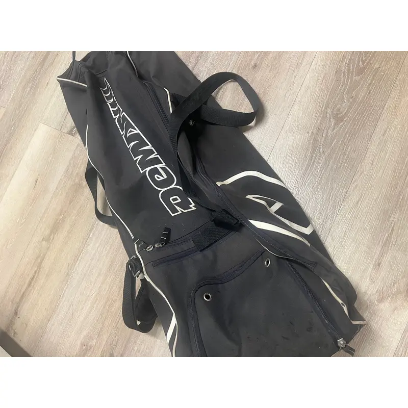 DeMarini Rolling Vendetta Bag, White/Black