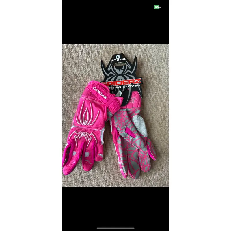 New woofers hybrid softball batting gloves - womens small