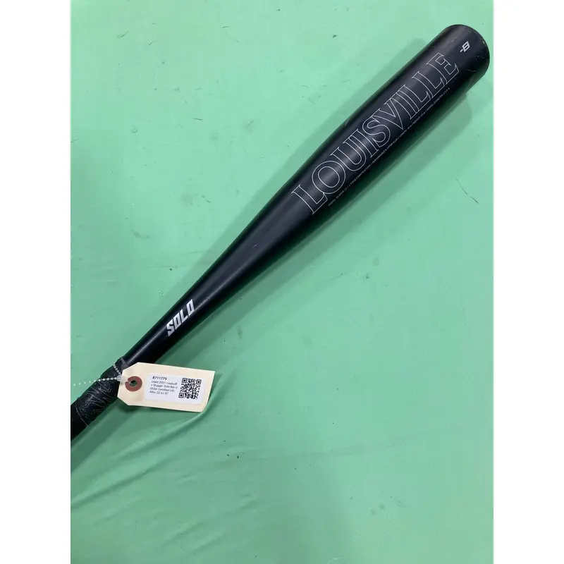 Used 2021 Louisville Slugger Solo Bat USSSA Certified (-8) Alloy 22 oz 30"