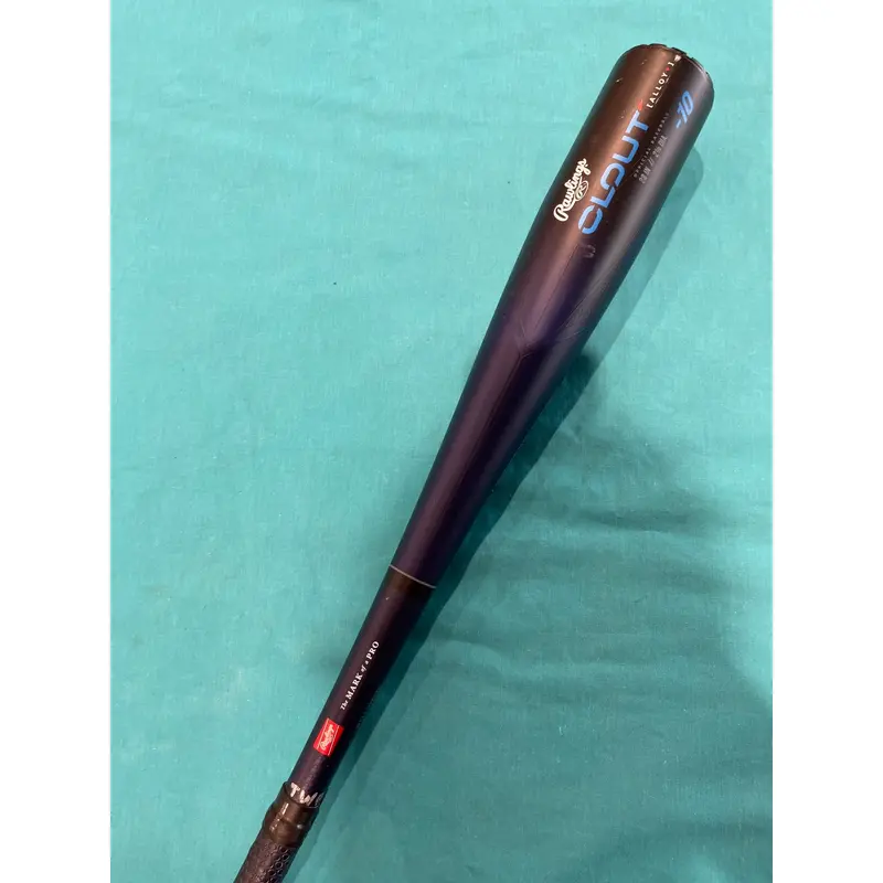 2023 Rawlings Clout Bat USSSA Certified (-10) Alloy 18 oz 28" (Used)