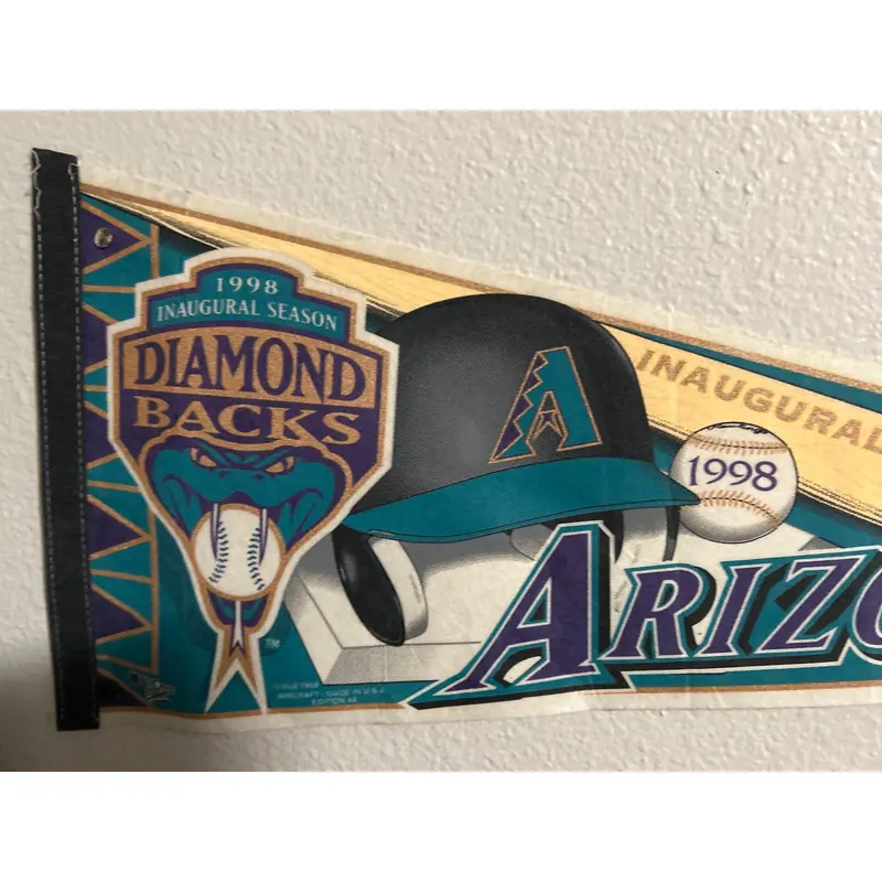 Inaugural Season 1998 Arizona Diamondbacks Flag