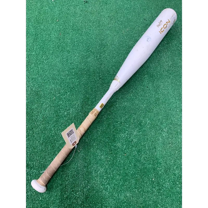 2024 Rawlings Icon Composite Bat USSSA Certified (-10) Composite 20 oz 30" (Used)