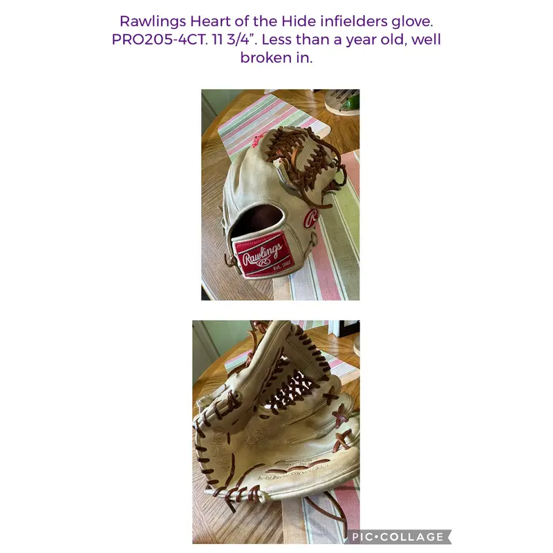Rawlings RH Infield Heart of the Hide Baseball Glove 11.75" (Used)