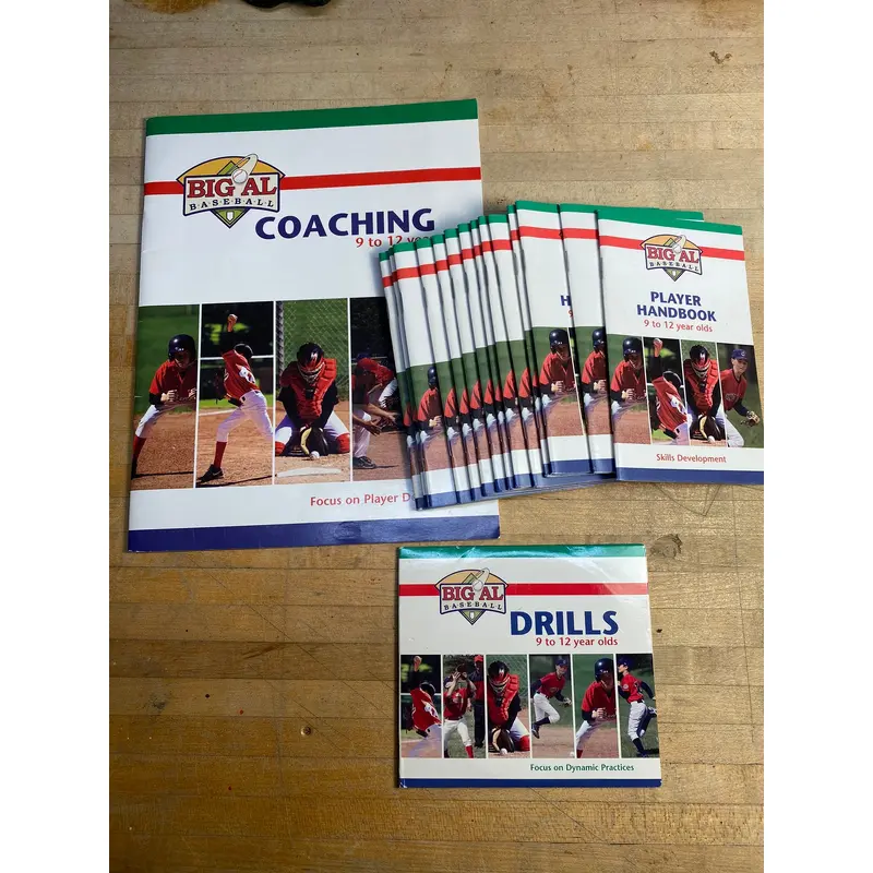 Big Al Baseball 9-12 Year Old Coaching Bundle