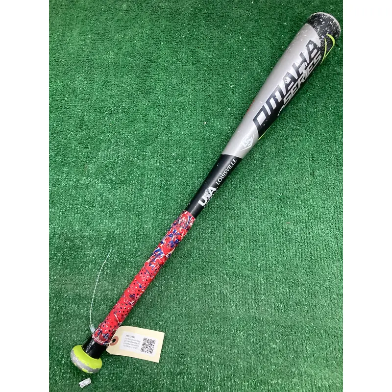 2018 Louisville Slugger Omaha Alloy Bat USABat Certified (-10) Alloy 17 oz 27" (Used)