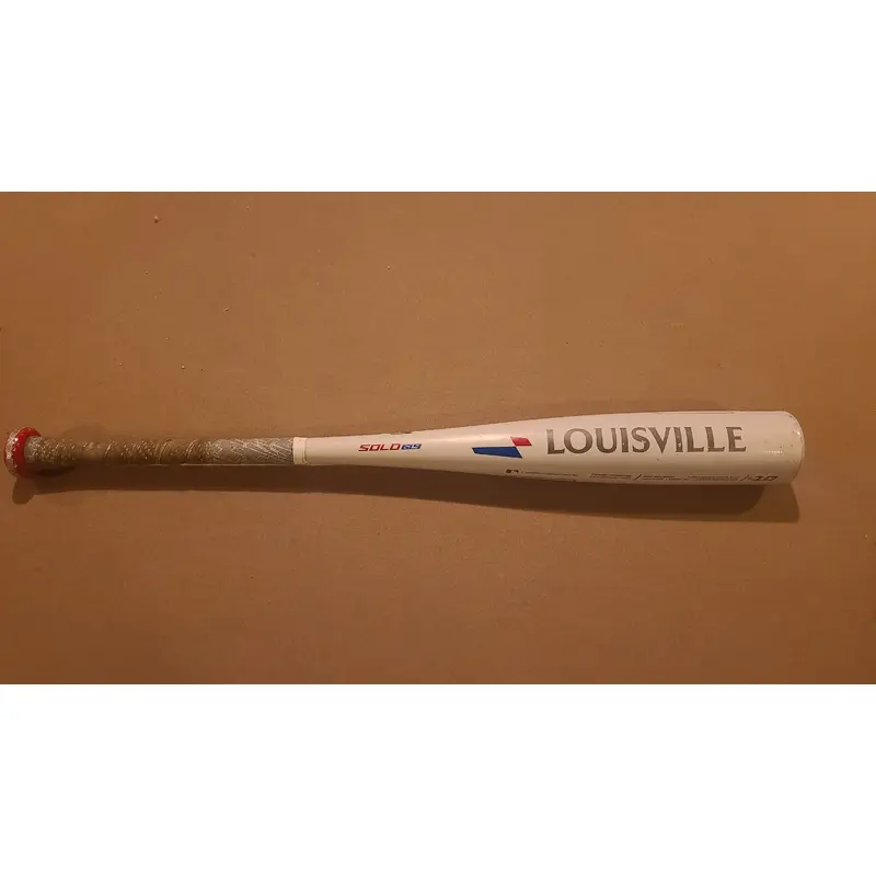 Used 2022 Louisville Slugger Solo 619 USSSA Certified Bat (-10) Alloy 18 oz 28"