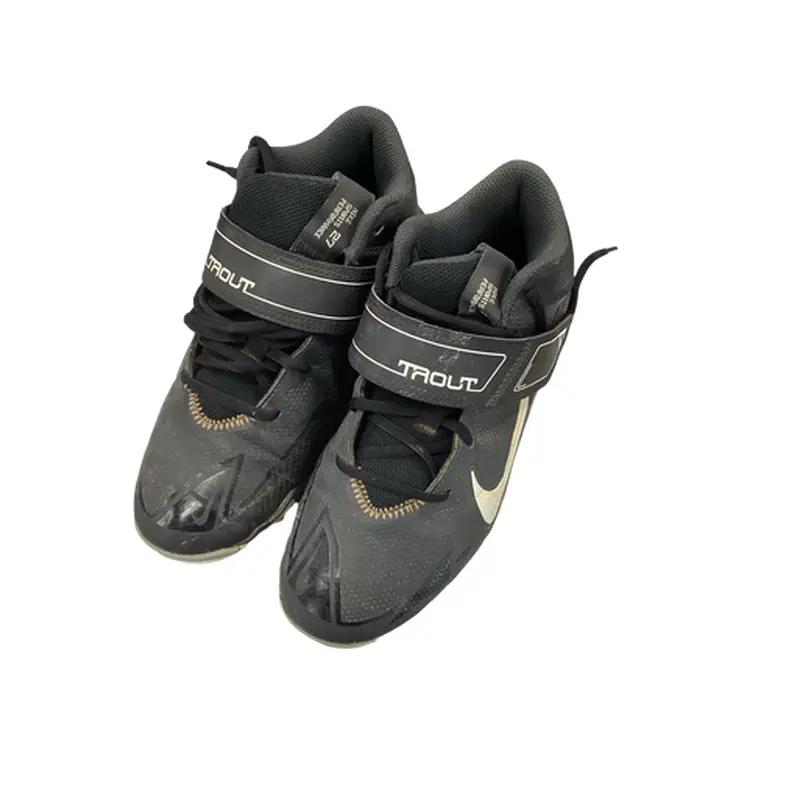 Used Nike TROUT BB/SB Cleats Black Junior 04.5 11613-S000158504
