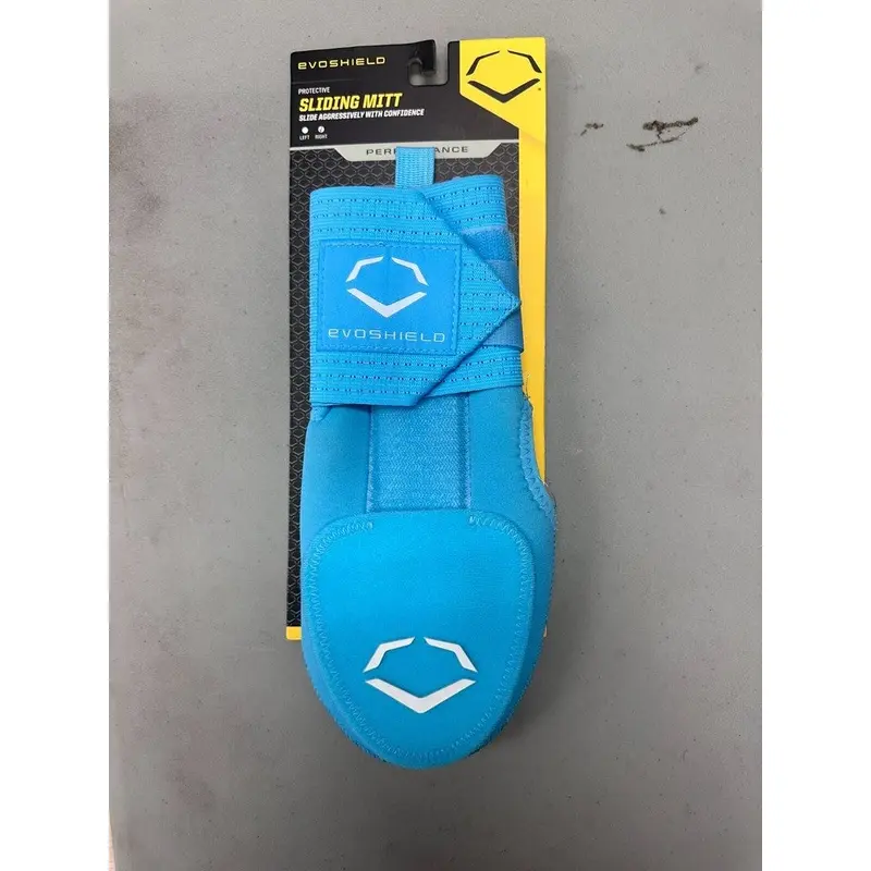EvoShield Sliding Mitt ~ Adult Right Hand Baseball/Softball - Light Blue