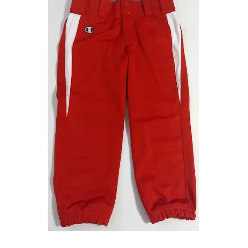 NEW - Champion Baseball/Softball Game Pants, Red/White, Youth/Adult Sizes Available