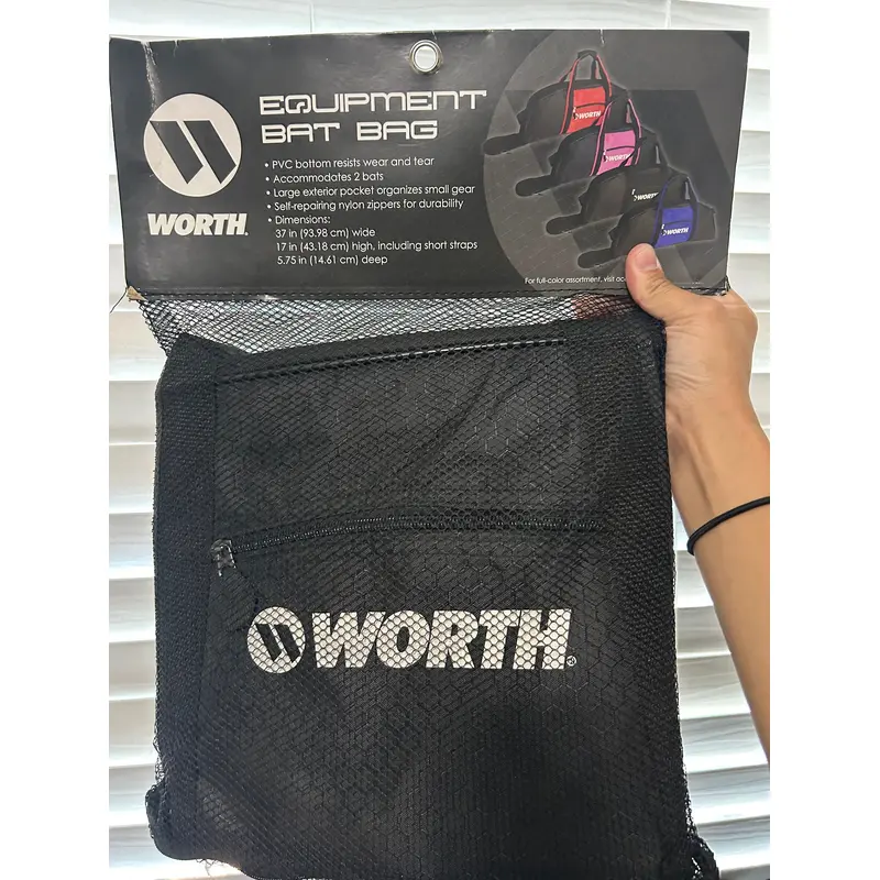 New - worth bat bag baseball /softball