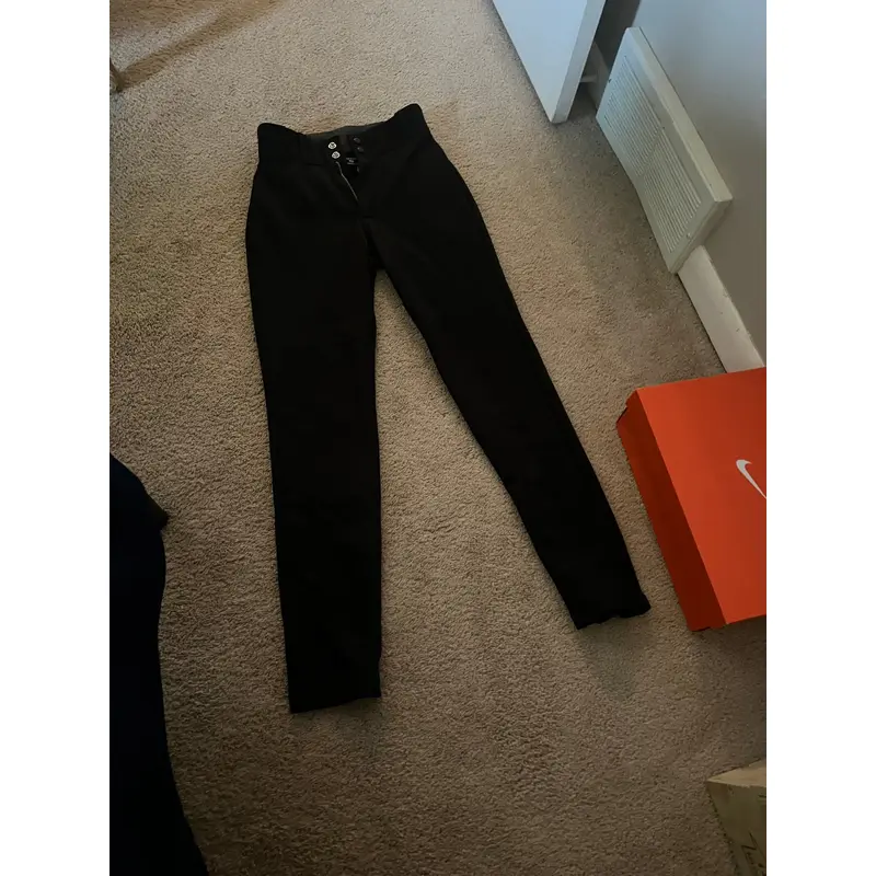 Black Men's XS Easton Game Pants (New)