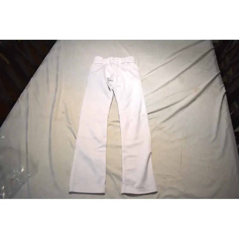 NEW - Youth Hemmed Baseball Pants, White, Youth XS