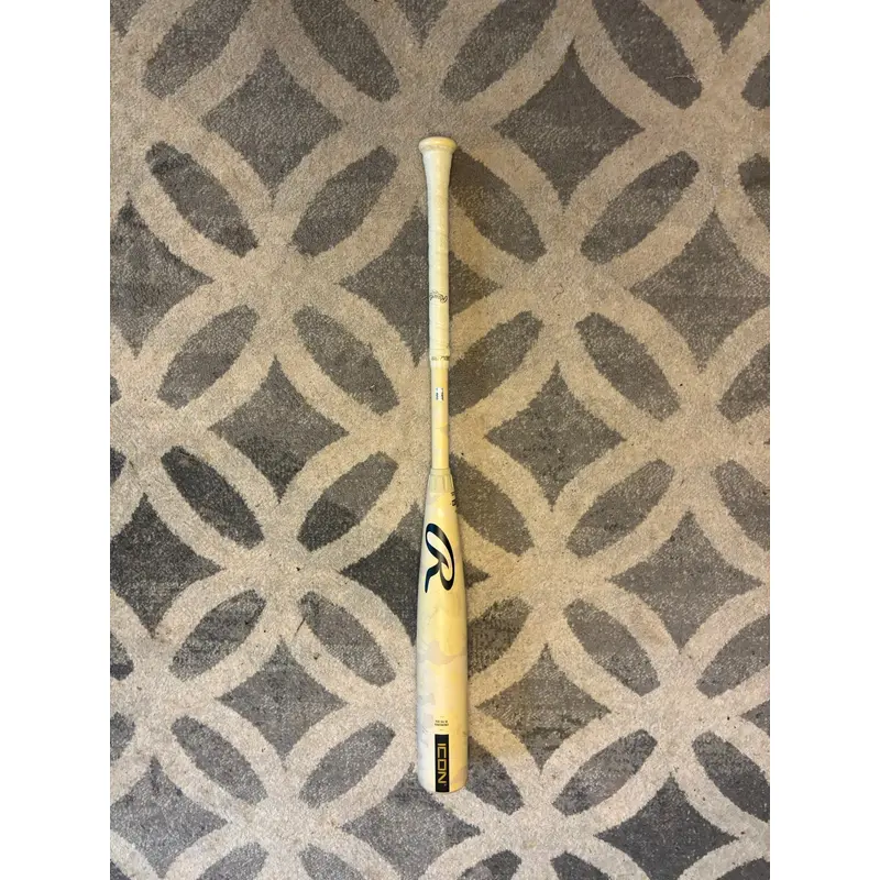 2025 Rawlings Icon Composite BBCOR Certified Bat (-3)  29 oz 32" (Used)