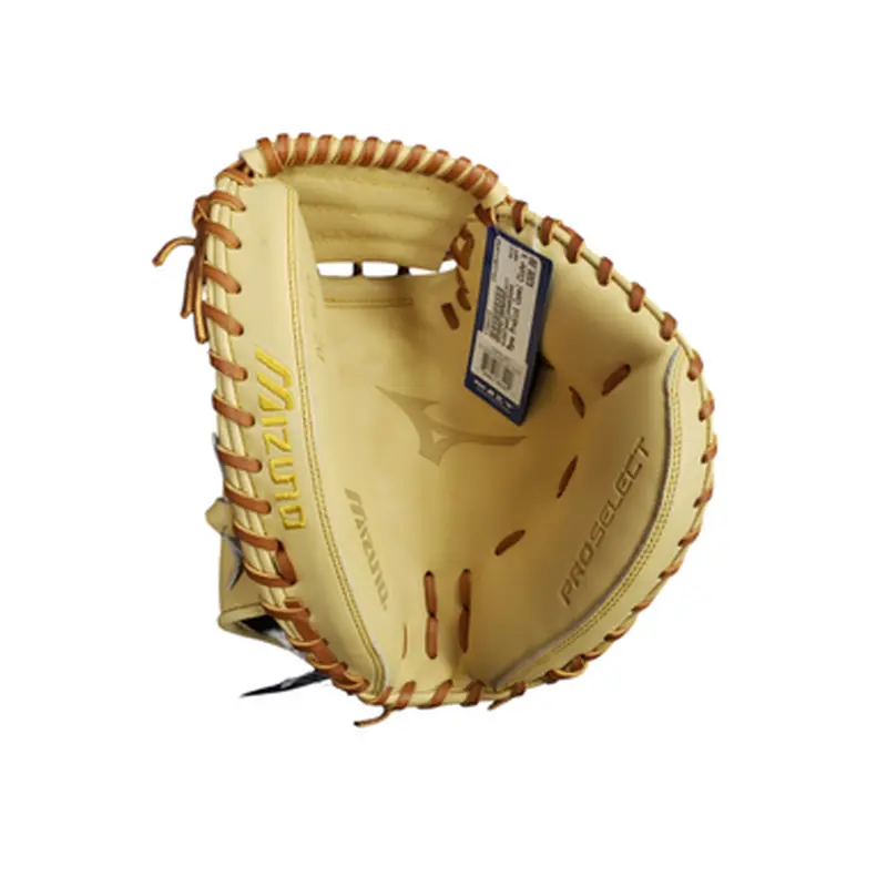New Mizuno Pro Select Camel Catchers Mitt 11849-MIZGPS-20PROSELECT