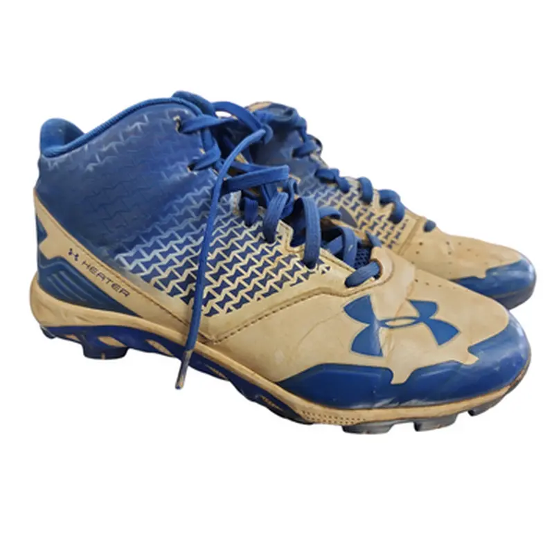 Used Under Armour HEATER CLEAT BB/SB Cleats Royal Blue Junior 05 11849-S000017374