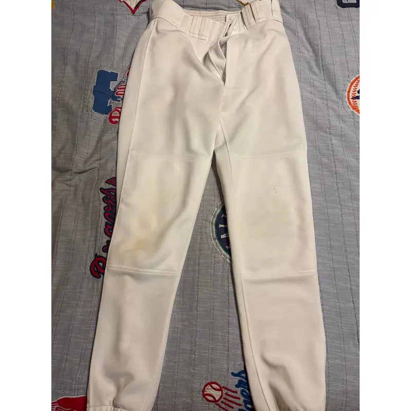 White Men's Adult Medium Mizuno Game Pants (Used)