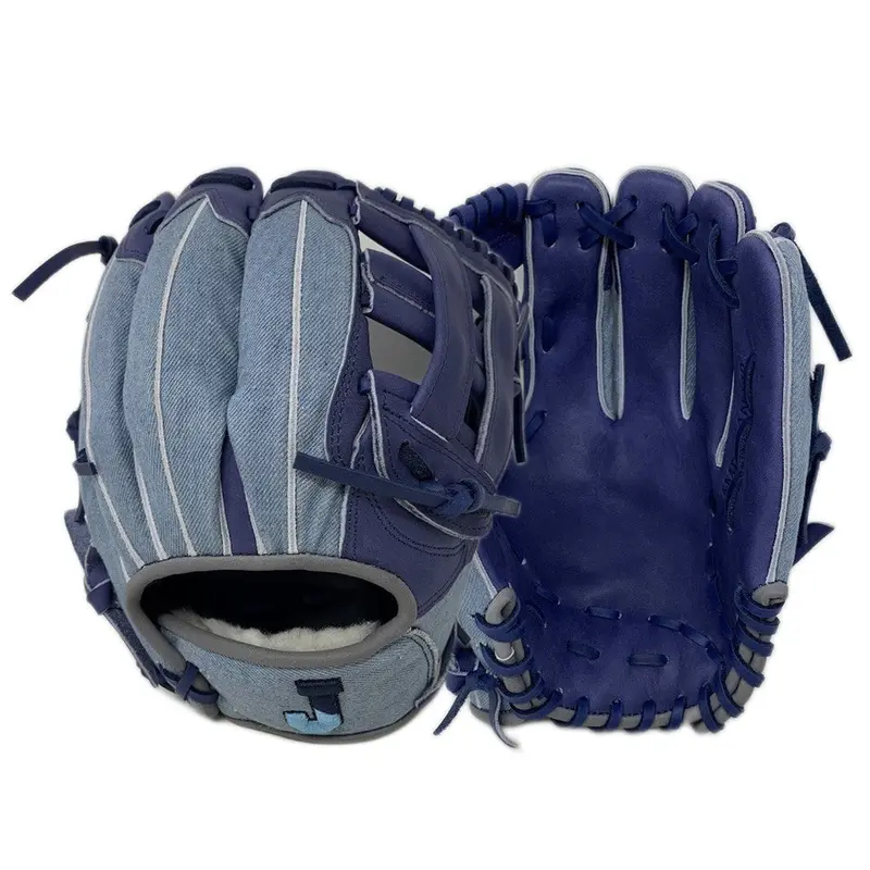 JDENIM-R12H-RightHandThrow JSeries Denim Special Edition 12 Inch H Web Royal Bas