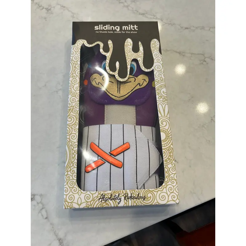 Ice cream slidding mitt