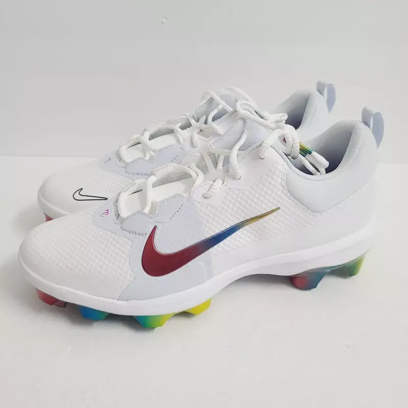 Nike Force Trout 9 Pro MCS Baseball Cleats FB2908-106 Size 11.5 White