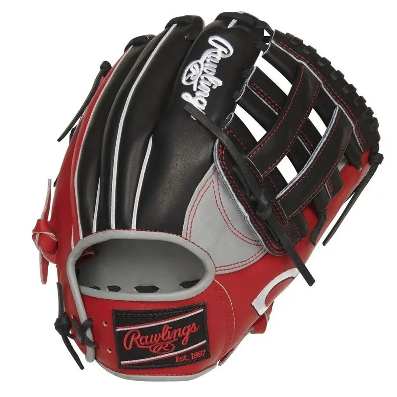 Rawlings Heart Of The Hide MLB Baseball Glove Cincinnati Reds Black RHT 11.5"