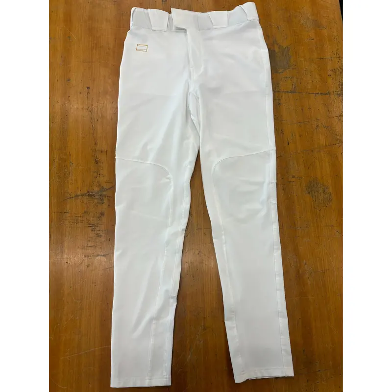 Rawlings Gold Collection White Baseball Pants: Adult S