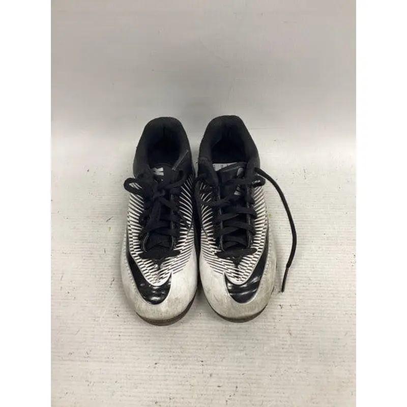 Used Nike VAPOR BB/SB Cleats Black And White Youth 13.0 11851-S000036657