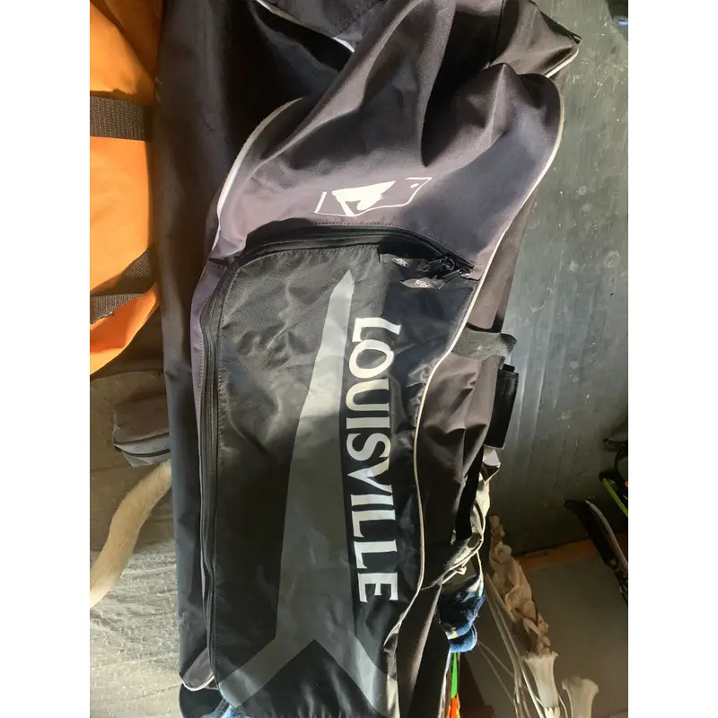 Used Louisville Slugger Big Duffle Wheeled Bag