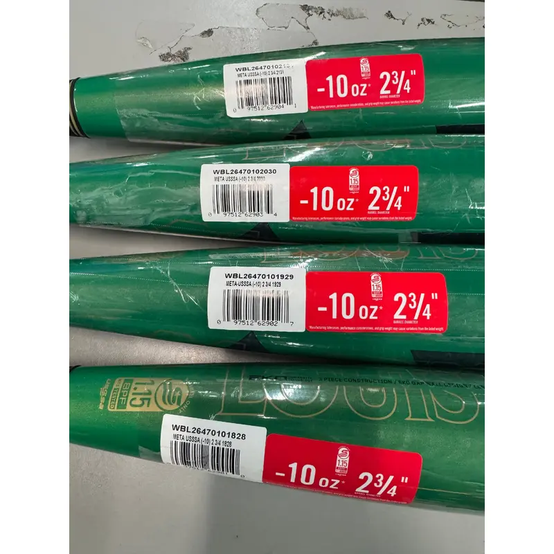 Louisville Slugger Meta (-10) USSSA 31/21 Baseball Bat