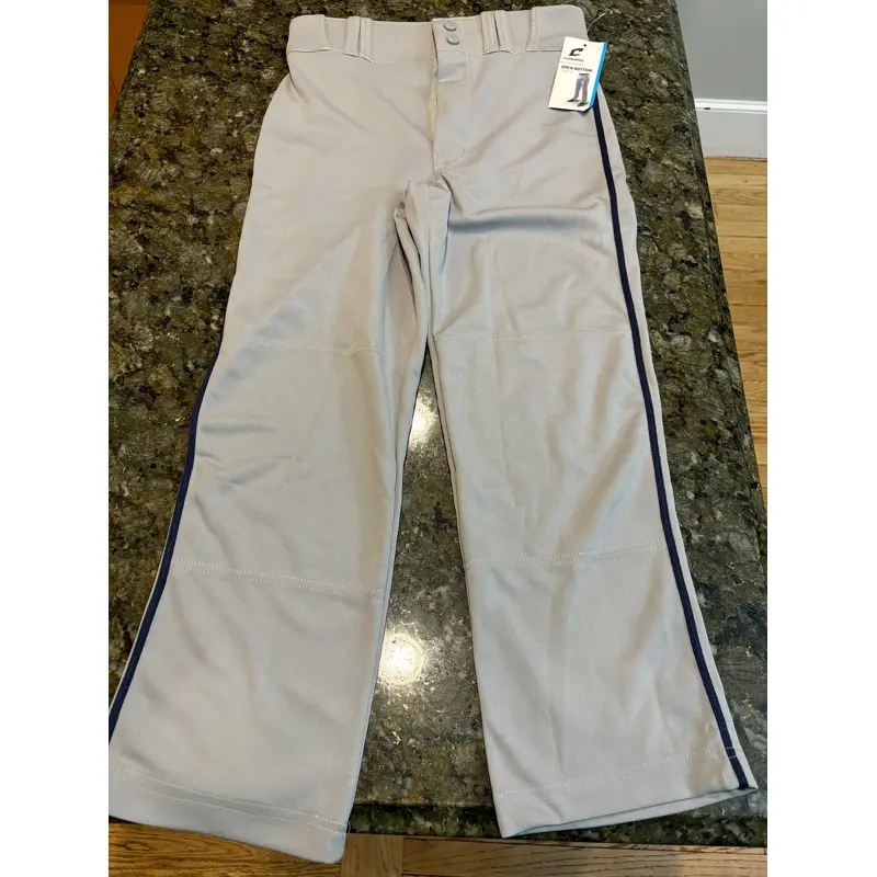CHAMPRO Boys' Triple Crown Open Bottom Piped Youth Baseball Pants