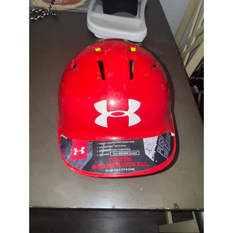 One Size Fits All Under Armour Batting Helmet (Used)