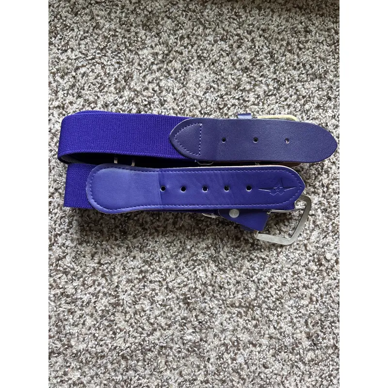 Purple Softball Belt