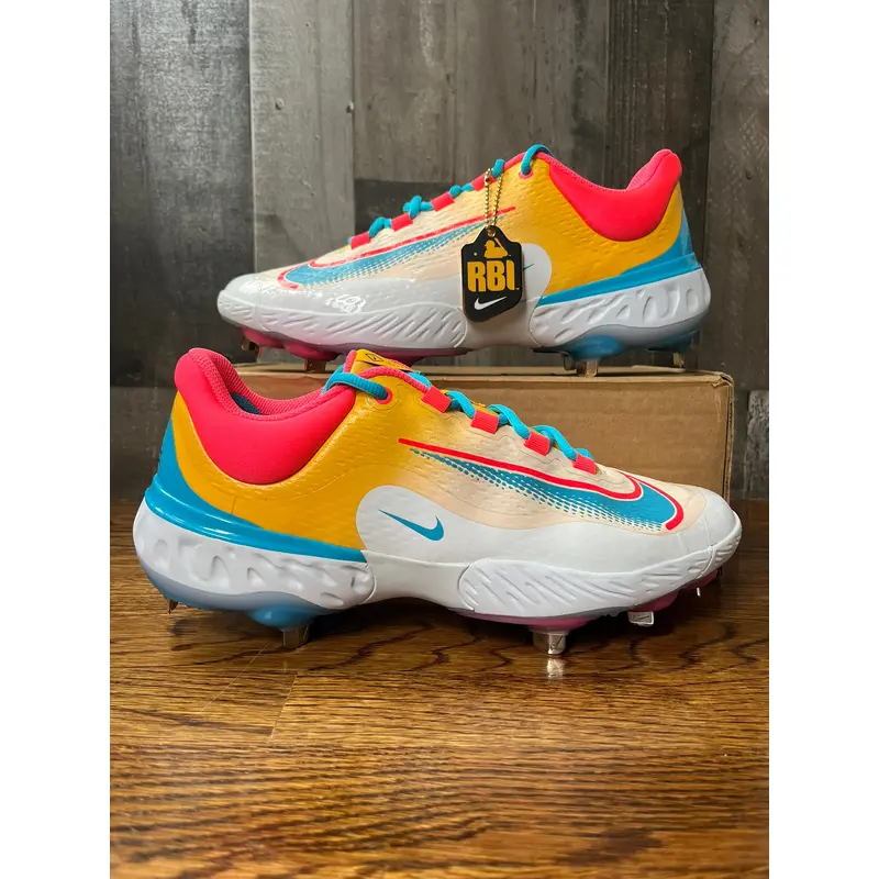 Nike Alpha Huarache Elite Low New York PE Mens Sz 16 Baseball Cleats RBI